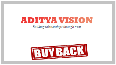 Aditya Vision Ltd Buyback offer