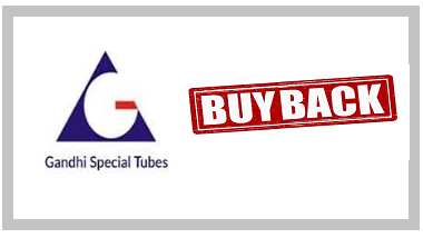 Gandhi Special Tubes Ltd Buyback offer