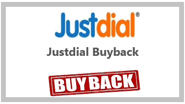 Just dial Ltd Buyback offer