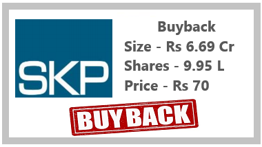 SKP Securities Ltd Buyback offer