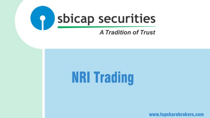 SBICAP Securities Ltd NRI Trading